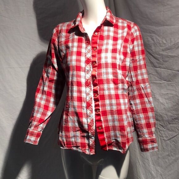 Eddie Bauer Plaid Shirt - Picture 1 of 3